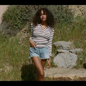 DOEN Striped Shirt | Size, XL